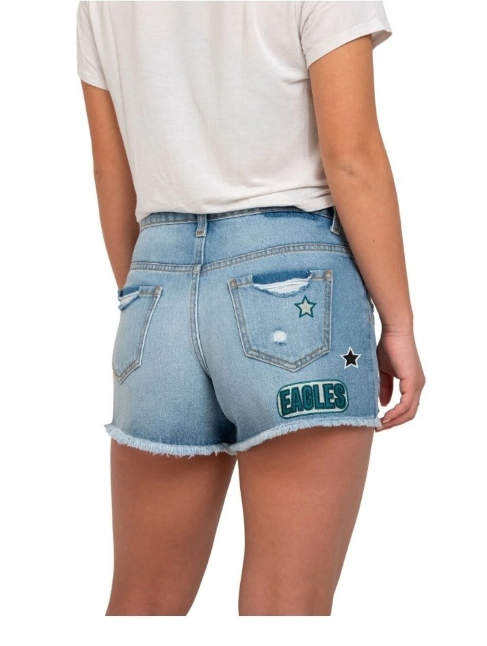 Philadelphia Eagles NFL Denim Shorts